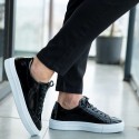 Siyah Rugan Sneakers