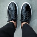 Siyah Rugan Sneakers